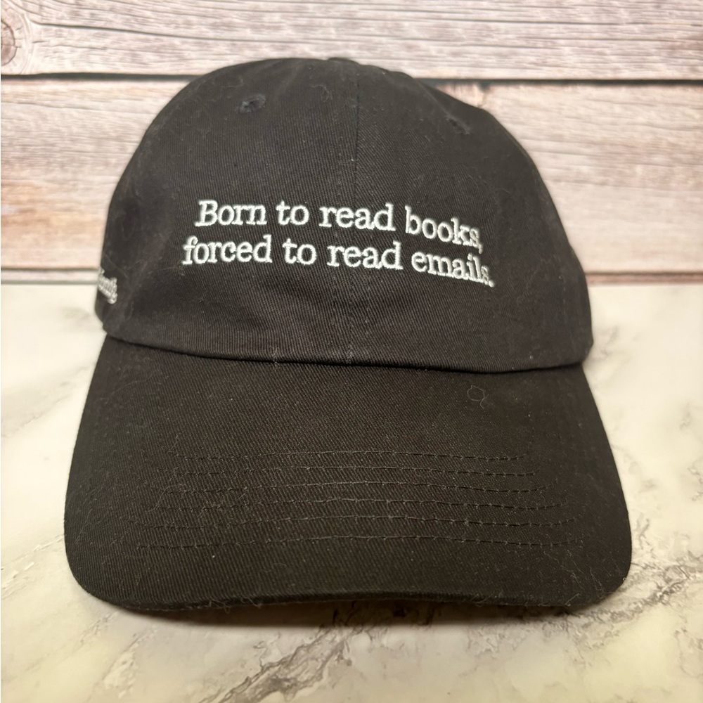 Embroidered Black BOTM Dad Cap